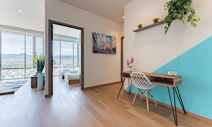 Coyoacán Apartamento | VH | Zona de hospitales | 2 rec+gym+wifi | 28