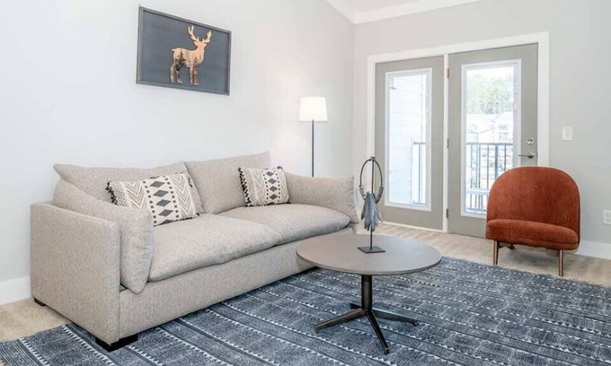 Morrisville Apartamento | Viagem Premium 2BR with Balcony,Pool&Gym
