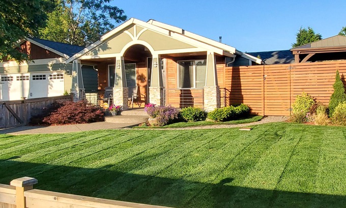 Brighton Casa | Vibrant 3BR Craftsman w/Patios & Fire Pits