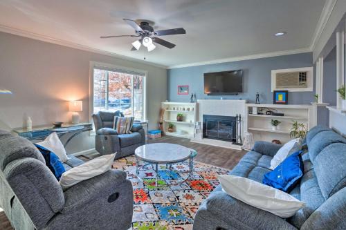 Southwestern Sacramento Casa | Vibrant Sacramento Home with Yard and Patio!