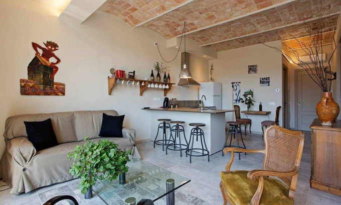 Olot Apartamento | Vidrier, apartamento con acceso a piscina interior