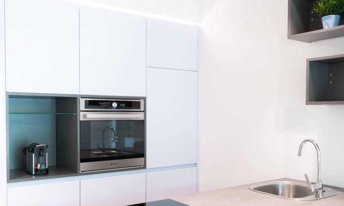 Hietzing Apartamento | Vienna Residence | Trendy business apartment with walk-in wardrobe, aircon and private terrace #6369