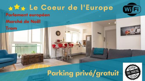 Schiltigheim Apartamento | VIEUX SCHILIK/Parking/Tram/Parlement/Proche Strasbourg Centre