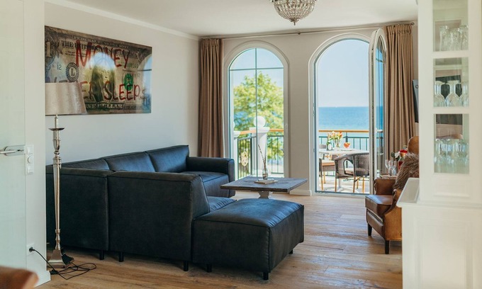 Haffkrug Apartamento | View 14,3 Zi.,105m²,2 Et.,balkon,fahrstuhl,meerblick - Villa Ocean View