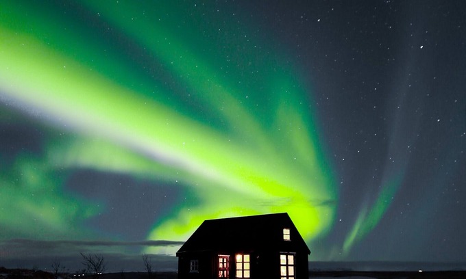 Kjosarhreppur Casa | View of volcano Hekla and horse pastures, very cozy and quiet,