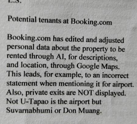 Jomtien Apartamento | View Talay resort 5C condo 115B minimum stay 29 nights