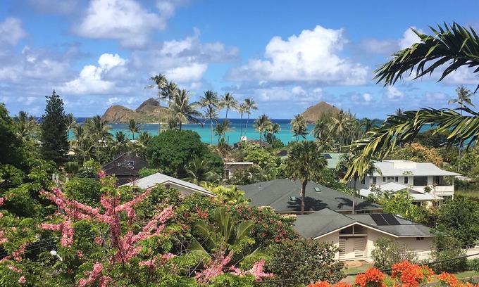 Lanikai Casa | Viewhouse en Lanikai VISTA AL MAR DE LAS ISLAS, PLAYA, CORAZÓN DE LANIKAI