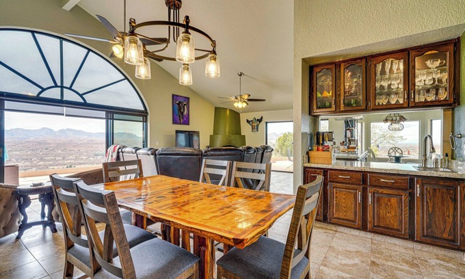 Rio Rico Casa | Views + Fire Pit: Hilltop Retreat in Rio Rico!