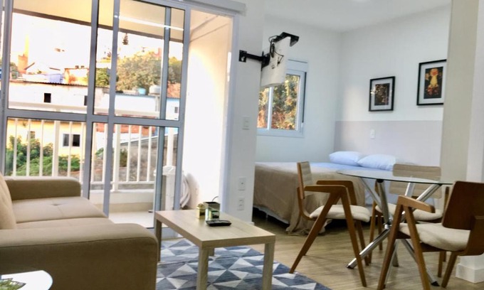 Sao Paulo Apartamento | VILA MADALENA By Mob Inn PISCINA AC GYN WIFI METRÔ