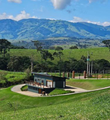 Cunha Casa | Vila Santa Cruz Cunha com Vista Exuberante