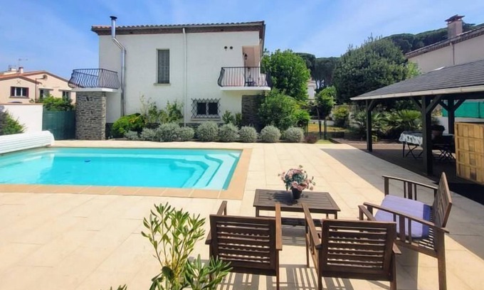 Saint-Genis Casa | Villa St Génis des Fontaines - Saint-Génis-des-Fontaines, Languedoc Roussillon