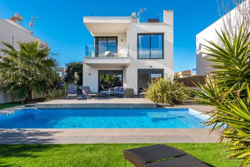 Sa Rapita Villa | Villa 11 Oasis del Mare, 5min Strand, Wifi, Klima, Fußbodenheizung