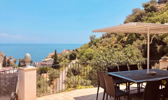 Mazzaro Cabaña | Villa 180sqm Taormina Mare 12 camas
