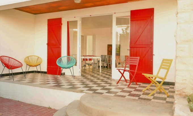 Contis-les-Bains Villa | Villa 200m Ocean Centre Contis-Plage