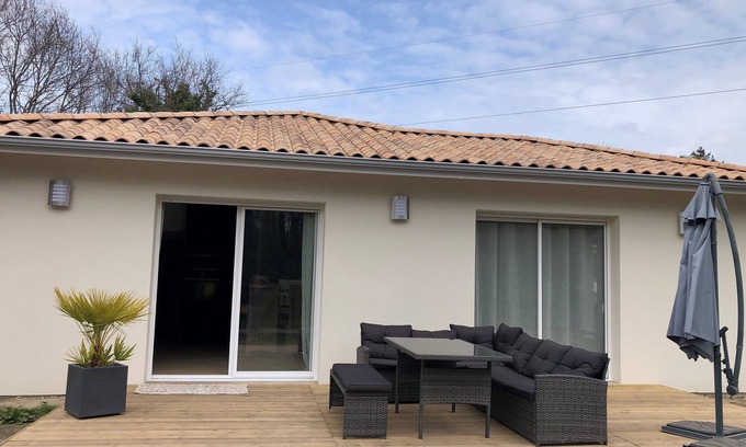 Parentis-en-Born Casa | Villa 3 bedrooms 900 m from Lac de Parentis