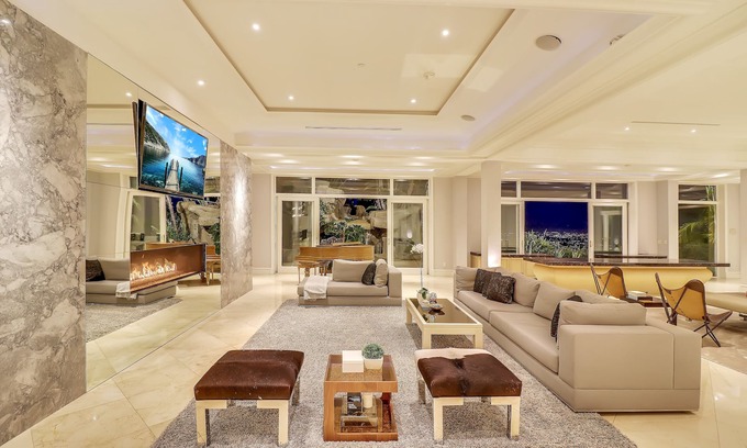 Trousdale Estates Villa | Villa 6bd Los Angeles View Modern Mansion - ¡Impresionante!