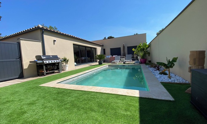 Bessan Villa | Villa 6P Neuve Avec Piscine