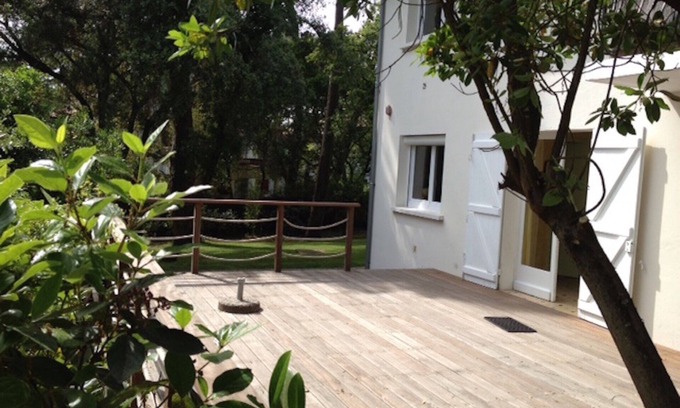 Pyla-sur-Mer Villa | Villa 8 personas + parque arbolado - 200 m de la playa