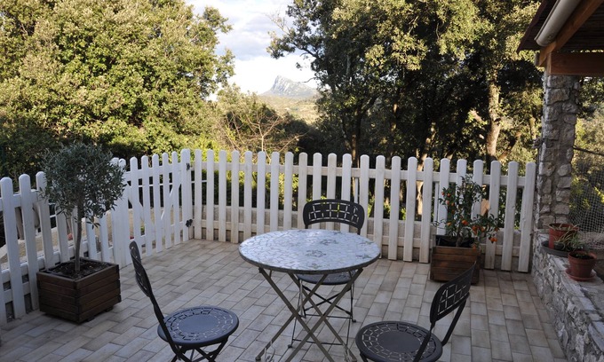 Saint-Martin-de-Londres Villa | Villa de monte bajo con piscina y vistas panorámicas 25min norte Montpellier