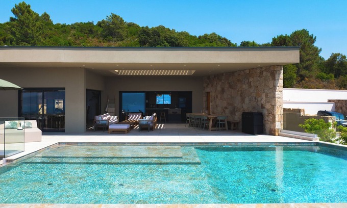 Albitreccia Villa | VILLA A PINNATA 180° panoramic sea view south shore of ajaccio