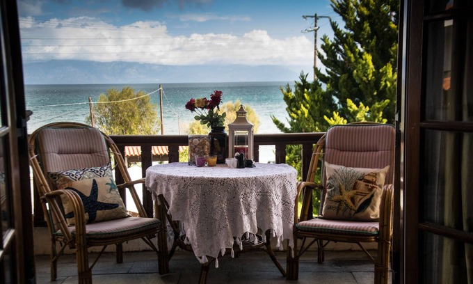 Xylokastro-Evrostina Villa | Villa al otro lado del mar