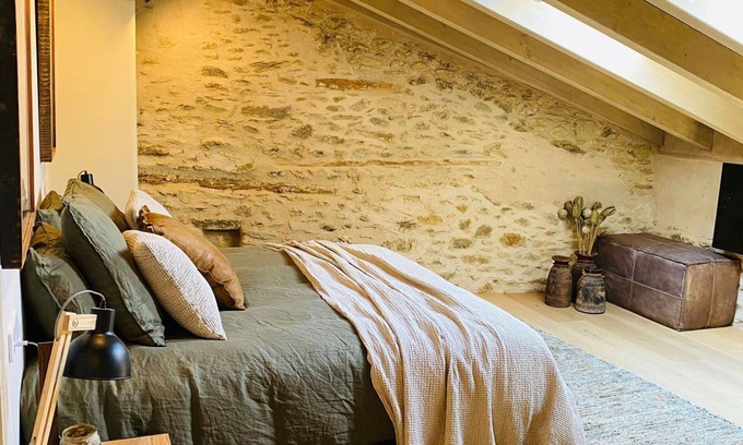 Age Villa | Villa Age con Chimenea & Porche