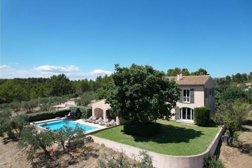 Mouries Villa | Villa air-conditioning heated pool Alpilles view Mouries LS1-455