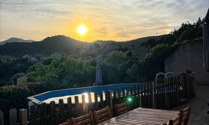 Mezzavia Casa | Villa Ajaccio 8 persons with swimming pool