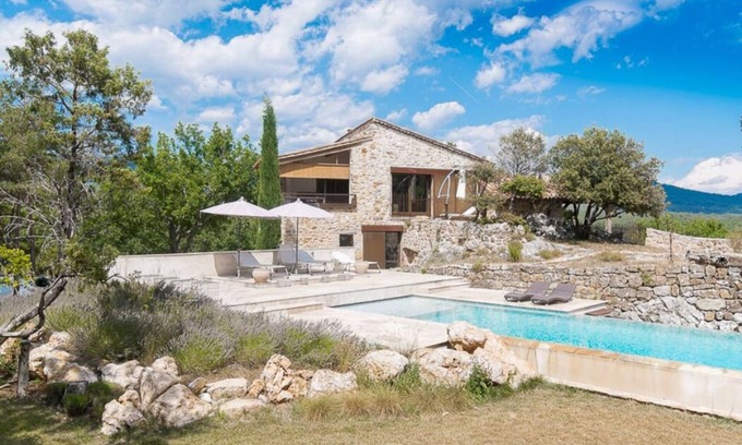 Ampus Villa | VIlla Alésia : Architect-designed property 230 m² / 10 pers / heated private pool