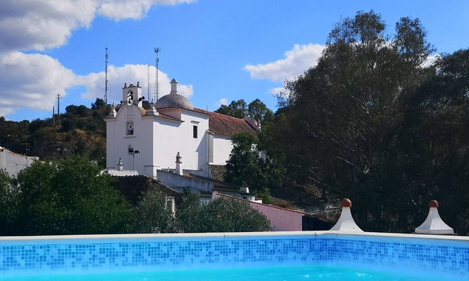 Alcoutim Casa | VILLA ALCOUTIM V3 TRIPLEX Hollyday Home | Terraza PISCINA