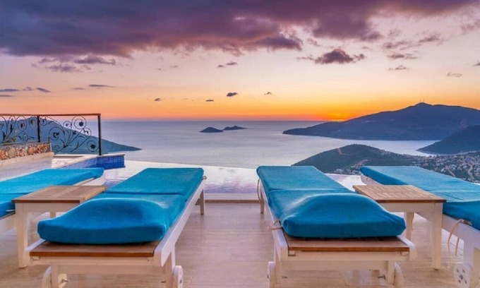 Demre Casa | Villa Ambar with infinity pool and great view