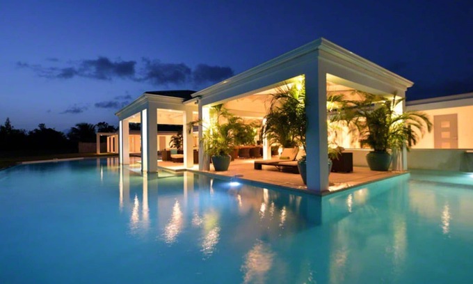 Les Terres Basses Villa | Villa Ambiance - Villa de lujo con vista al mar con 4 habitaciones - maravillosa piscina y vista