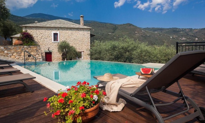 South Pelion Villa | Villa Andromachi by Pelion Esties