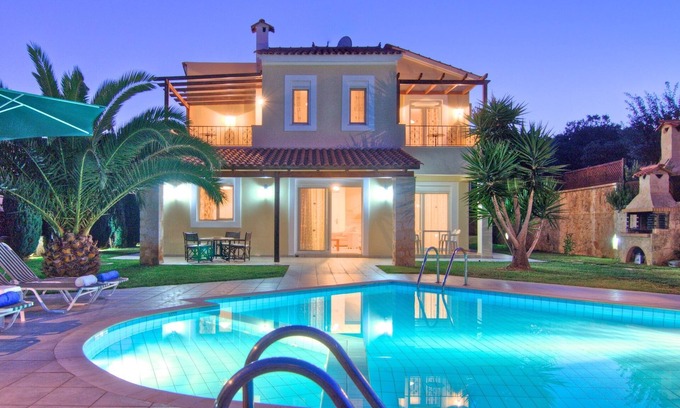 Gerani Villa | Villa Anemoni - Gerani villas con piscina privada