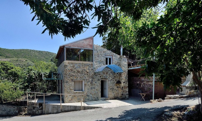 Strovles Casa | Villa Areti - Una cabaña en la naturaleza cretense
