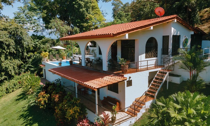 El Cerro Casa | Villa Arturo Increíble vista al mar con piscina cerca Manuel Antonio y Quepos