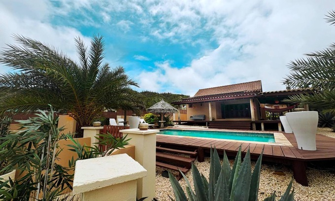 Santa Cruz Casa | Villa Autentico Aruba w/h pool in Santa Cruz