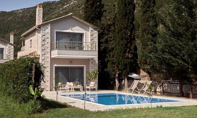 Vlicho Villa | Villa 'Avesta Private Villas - Kallisto' con vistas al mar, piscina privada y aire acondicionado