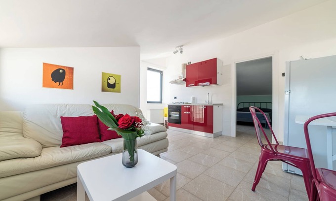 Marina di Casal Velino Apartamento | Villa Bellavista - spacious and comfortable apartment a few steps from the sea