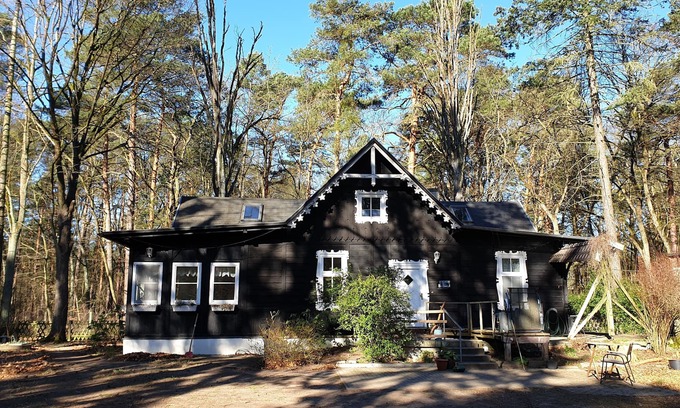 Borkheide Cabina | Villa Babuschka - beautiful wooden house in the forest