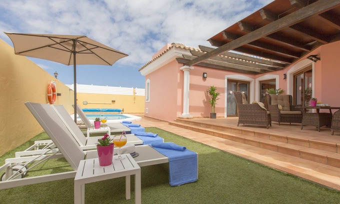 Geafond Villa | VILLA"BELLA LUCIA 1" PISCINA CLIMATIZADA PRIVADA,WÍFI, BARBACOA,TV SATÉLITE