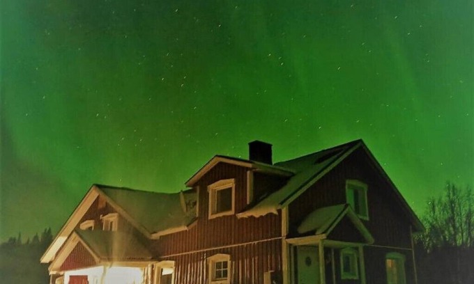 Arjeplog Municipality Apartamento | Villa Björklund mit Seeblick in der Natur