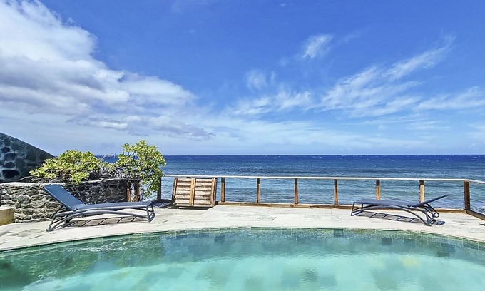 Grand Fond Casa | Villa Bois de Vie - 217 m2 – direct beach access – Swimming pool - Grand Fond