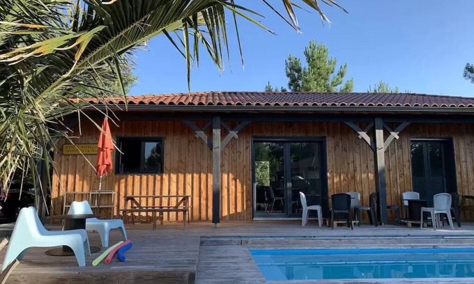 Lanton Casa | VILLA BOIS ESPRIT BASSIN