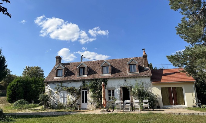 Chantecoq Casa | Villa campagne - Hammam & Piscine - à 1h30 de Paris