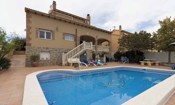 Roda de Bara Casa | Villa CanRoda - Piscina Privada, Vistas increibles, A/C