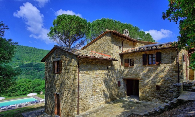 Pieve di Chio Villa | Villa en Castiglion Fiorentino con 3 habitaciones, capacidad 8