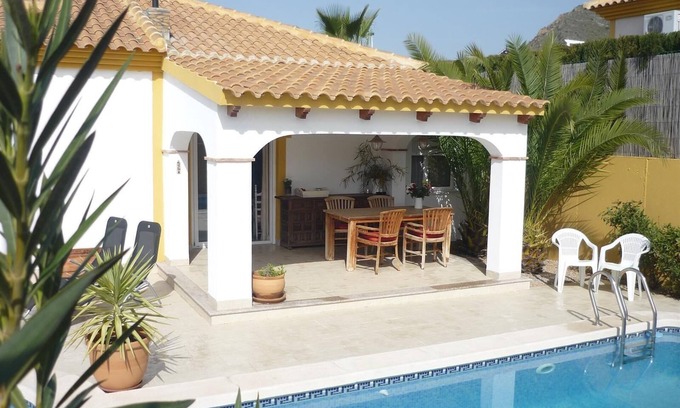 Mazarrón Villa | Villa 'Casa Miantojo' con piscina privada, terraza, aire acondicionado y Wi-Fi