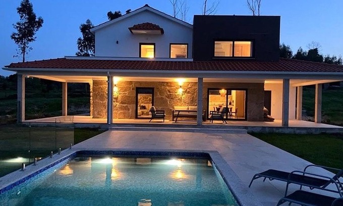 Oliveira do Hospital Casa | Villa Clementina - Villa Clementina für 6 Pers., mit Aussenpool