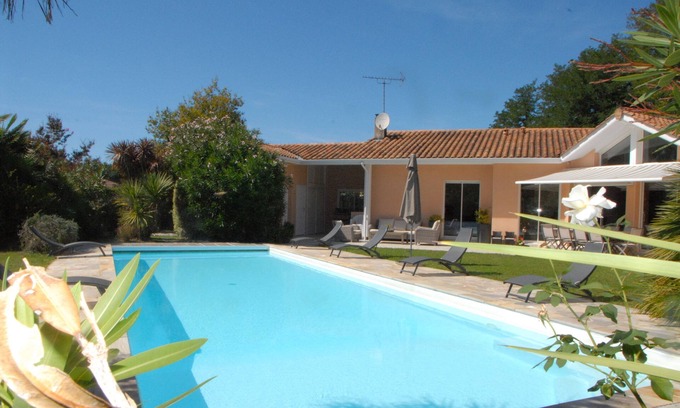 Orx Villa | Villa comtemporaine 170 M2 13x4,5 PISCINA - Cerca de Mar - 5 dormitorios
